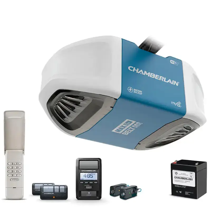 chamberlain smart garage door opener kit